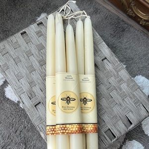Big Dipper Beeswax Taper Candles / 12"
Natural (3 paired candles, total 6)